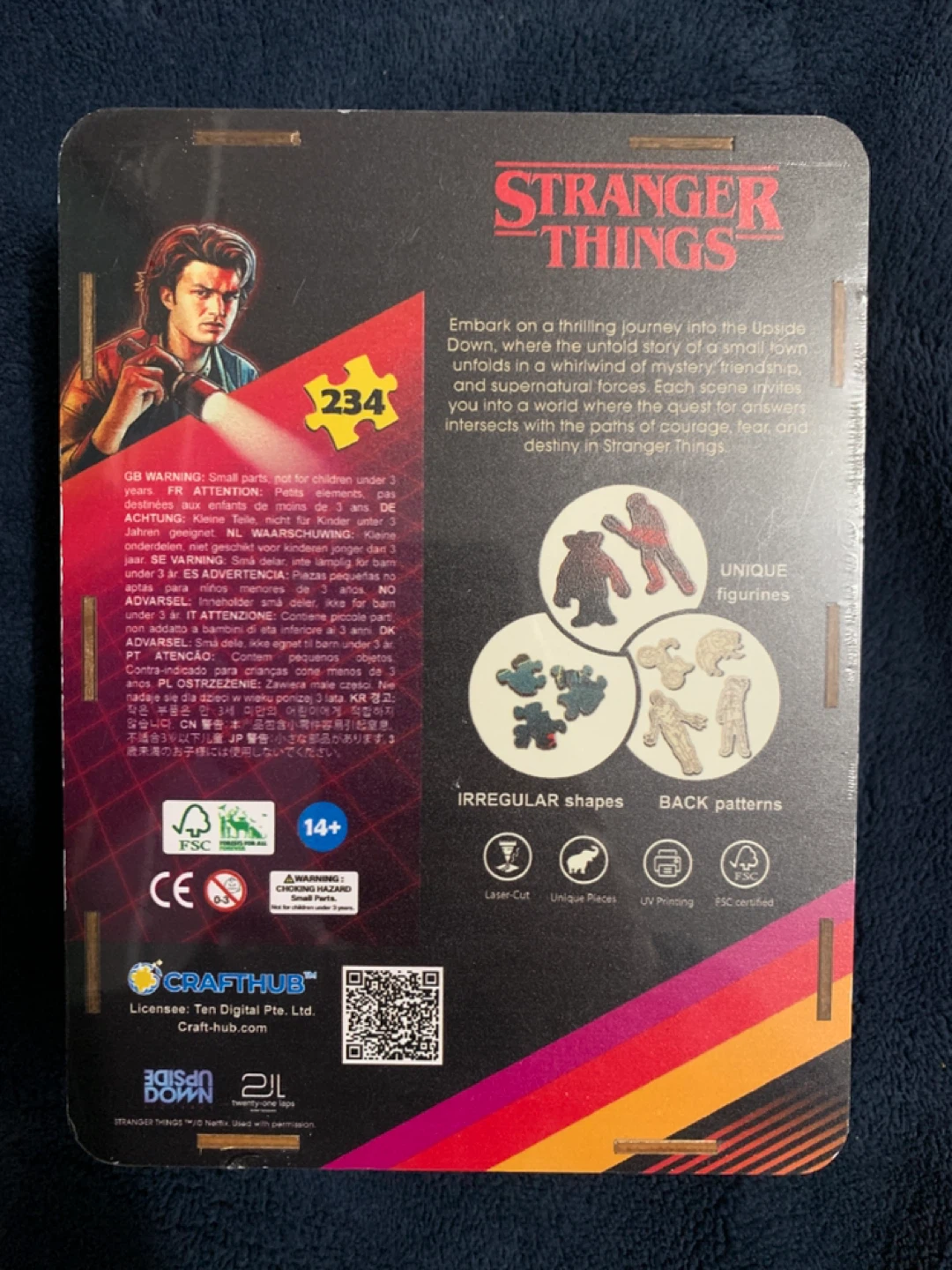Netflix Stranger Things Premium Wooden Puzzle Dear Billy - photo 2