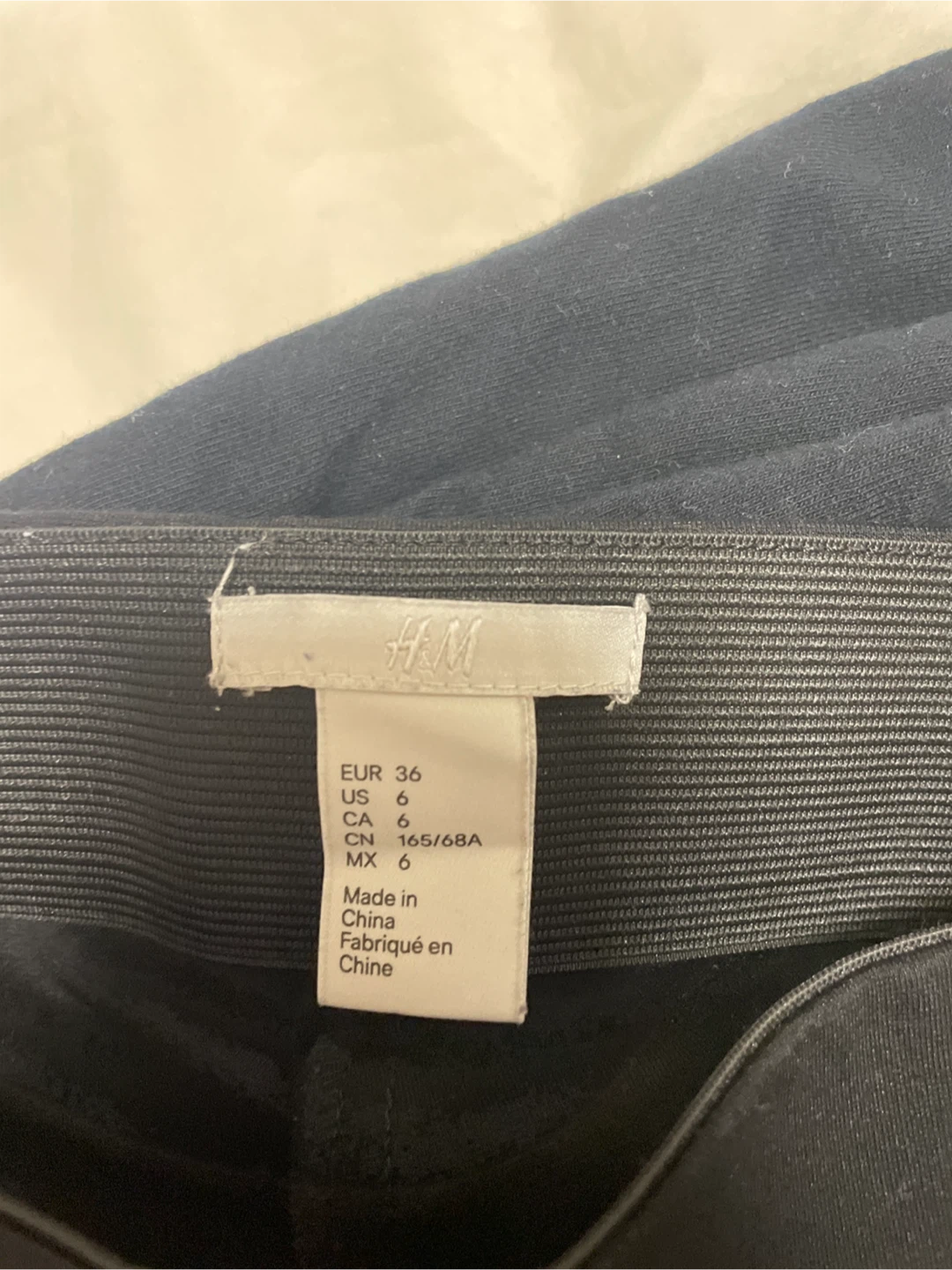 Black H&M Pants with Zipper Pockets - photo 2