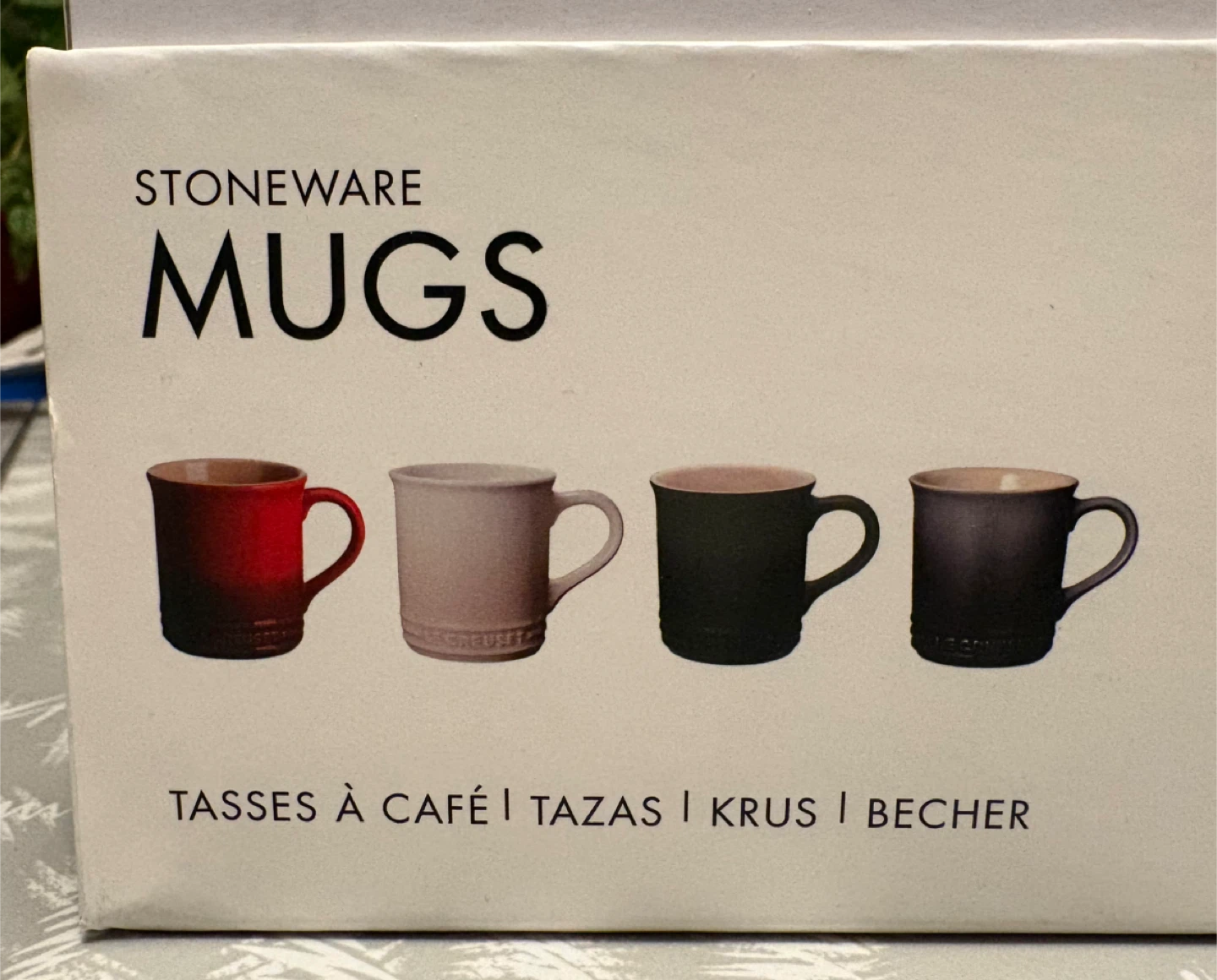 ✨✨Le Creuset Stoneware Mugs Set (4)