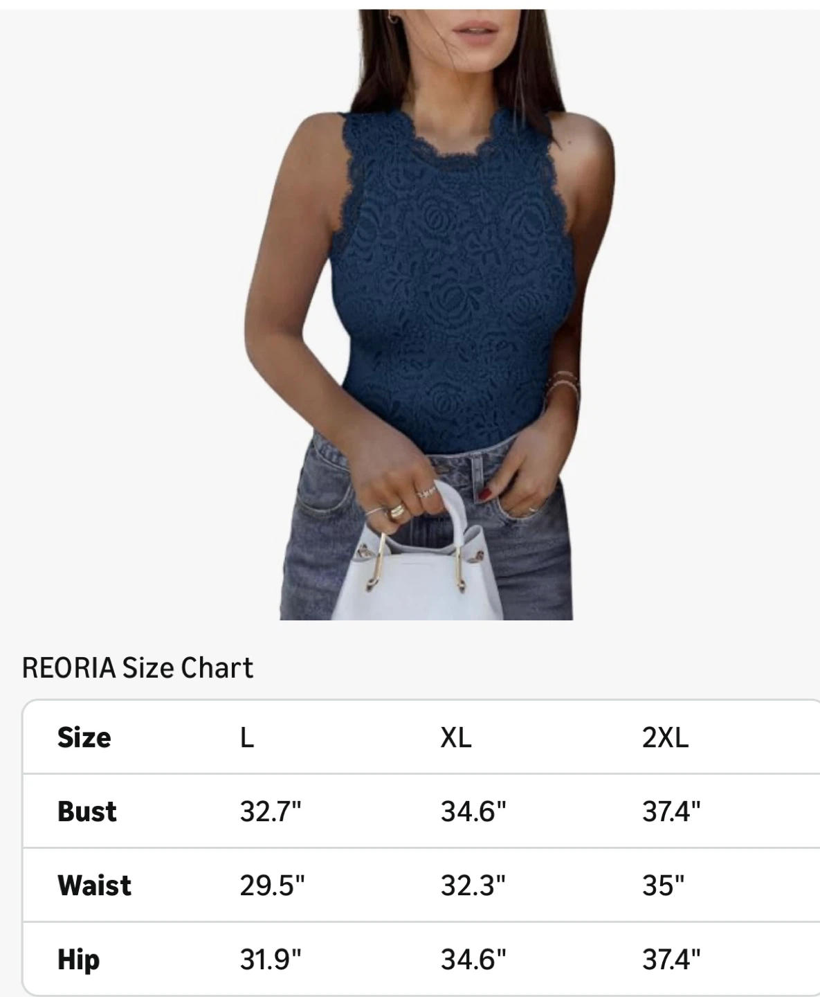 REORIA Black Lace Halter Bodysuit - photo 4