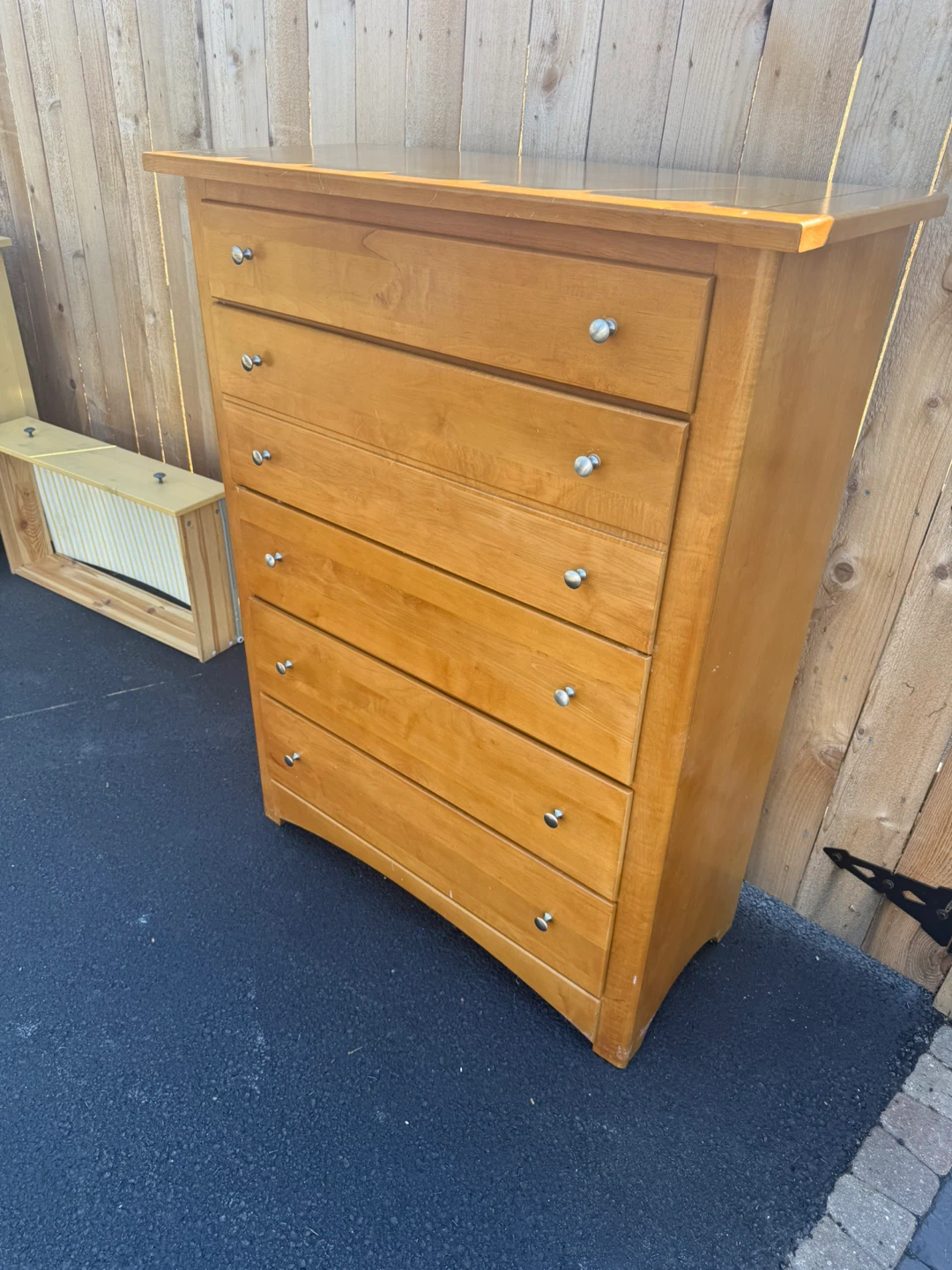 Wooden 6-Drawer Dresser - photo 2