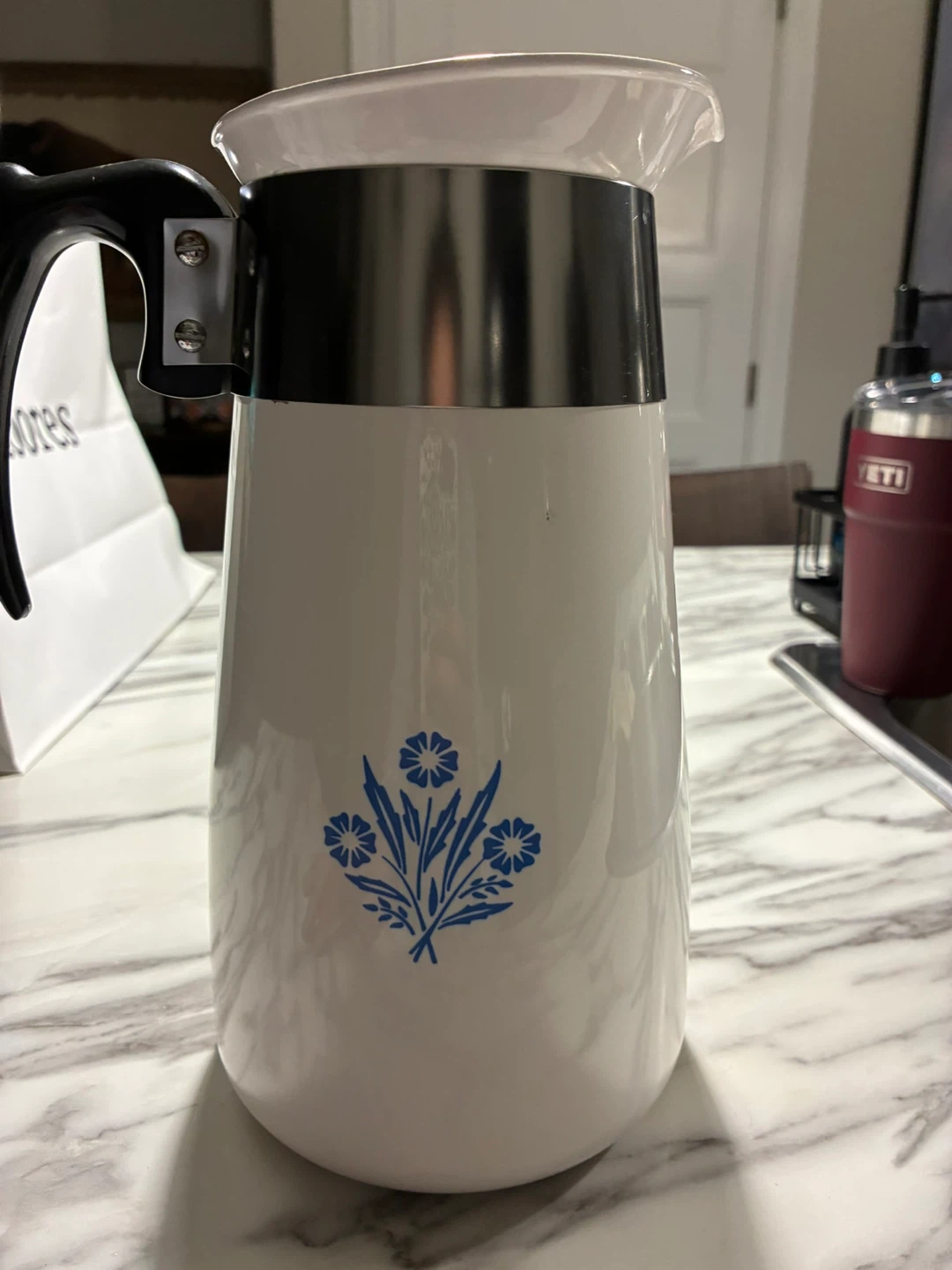 CorningWare 9 Cup Coffee Percolator