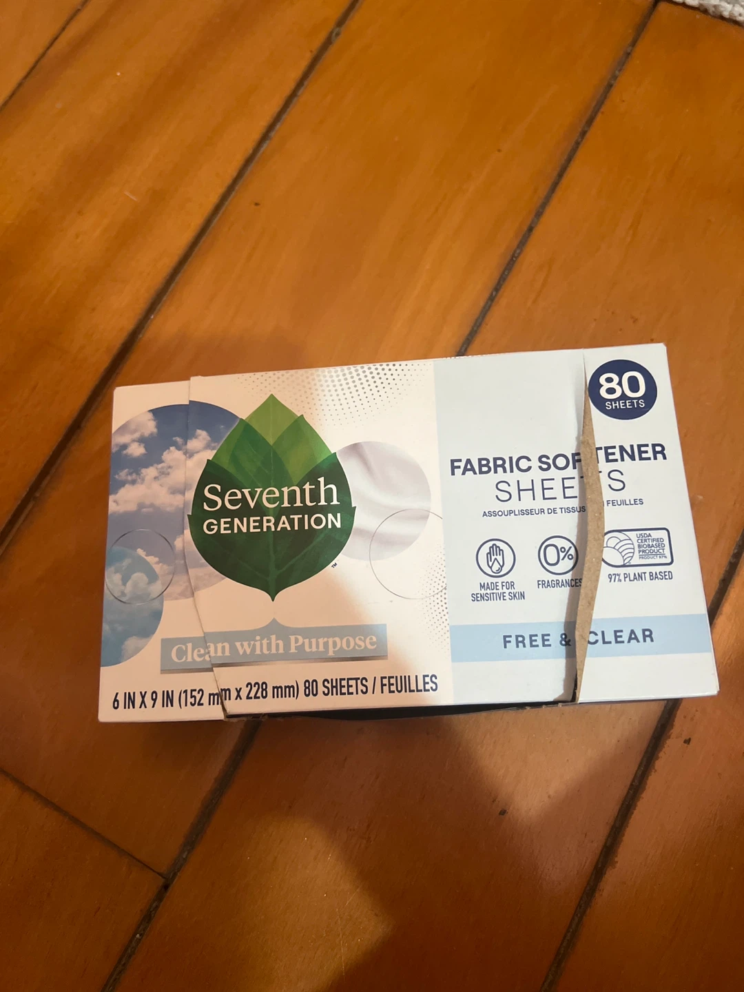 Seventh Generation Fabric Softener Sheets