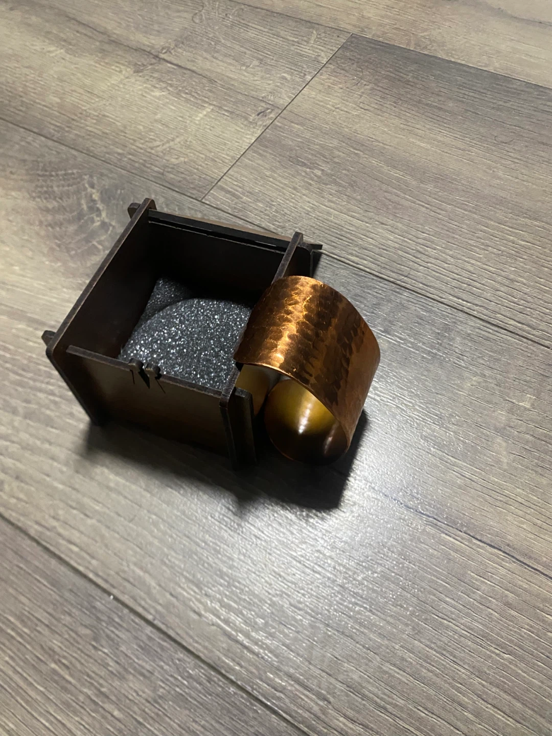 DEMMEX Copper Bracelet with Wooden Box - photo 3
