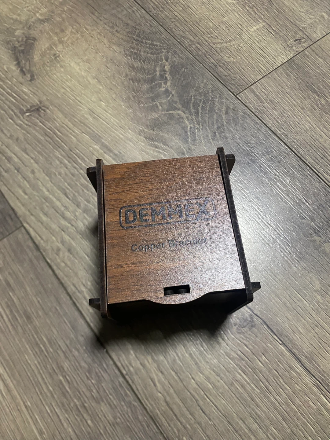 DEMMEX Copper Bracelet with Wooden Box - photo 2