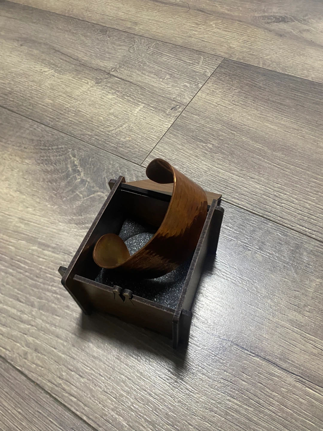 DEMMEX Copper Bracelet with Wooden Box - photo 4