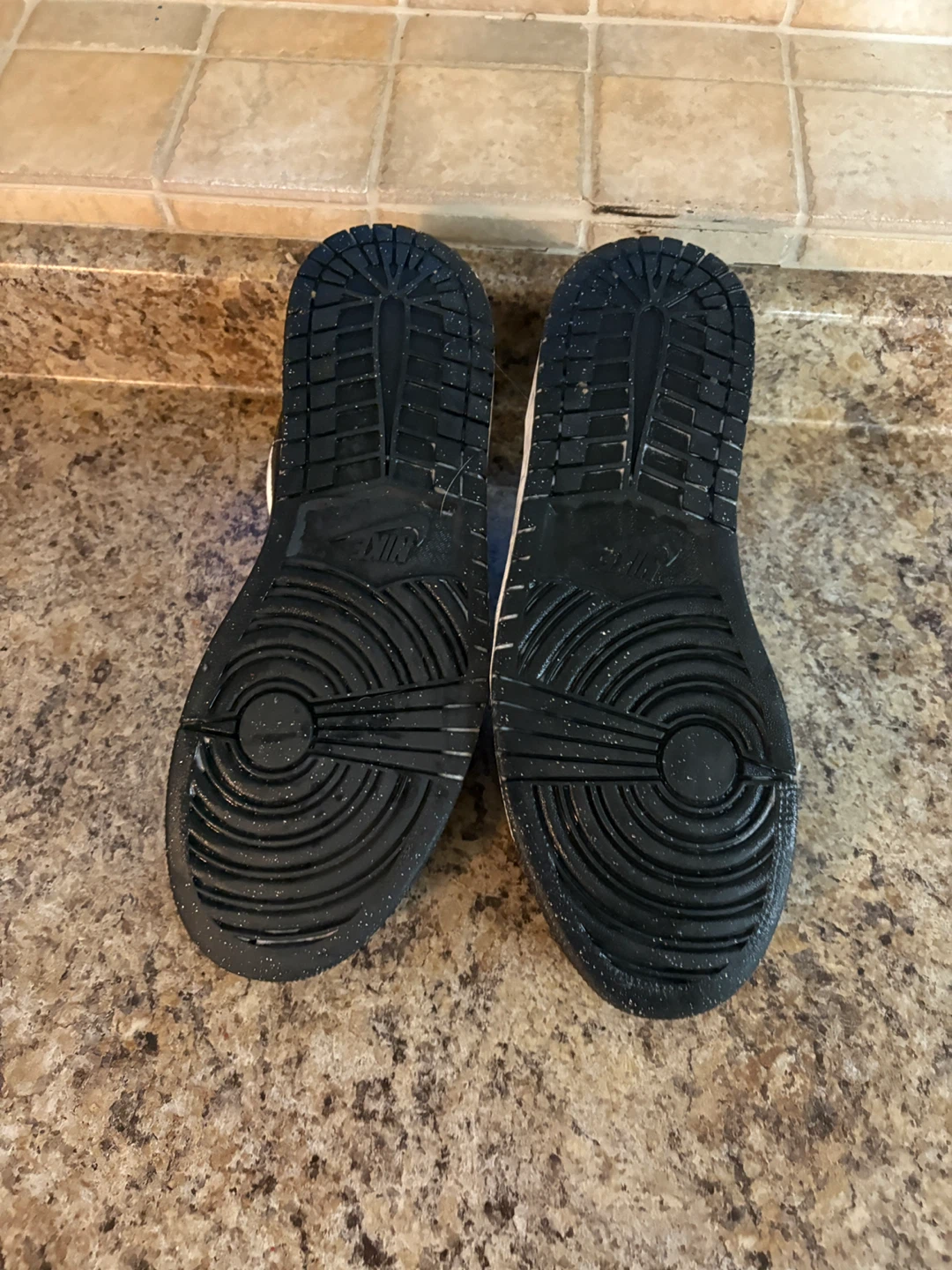 Air Jordan 1 Low Gold Black White Sneakers - photo 5