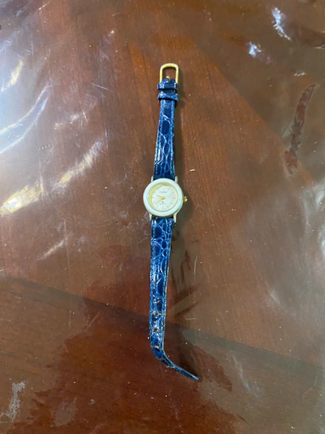 Shuien Quartz Watch with Denim Band