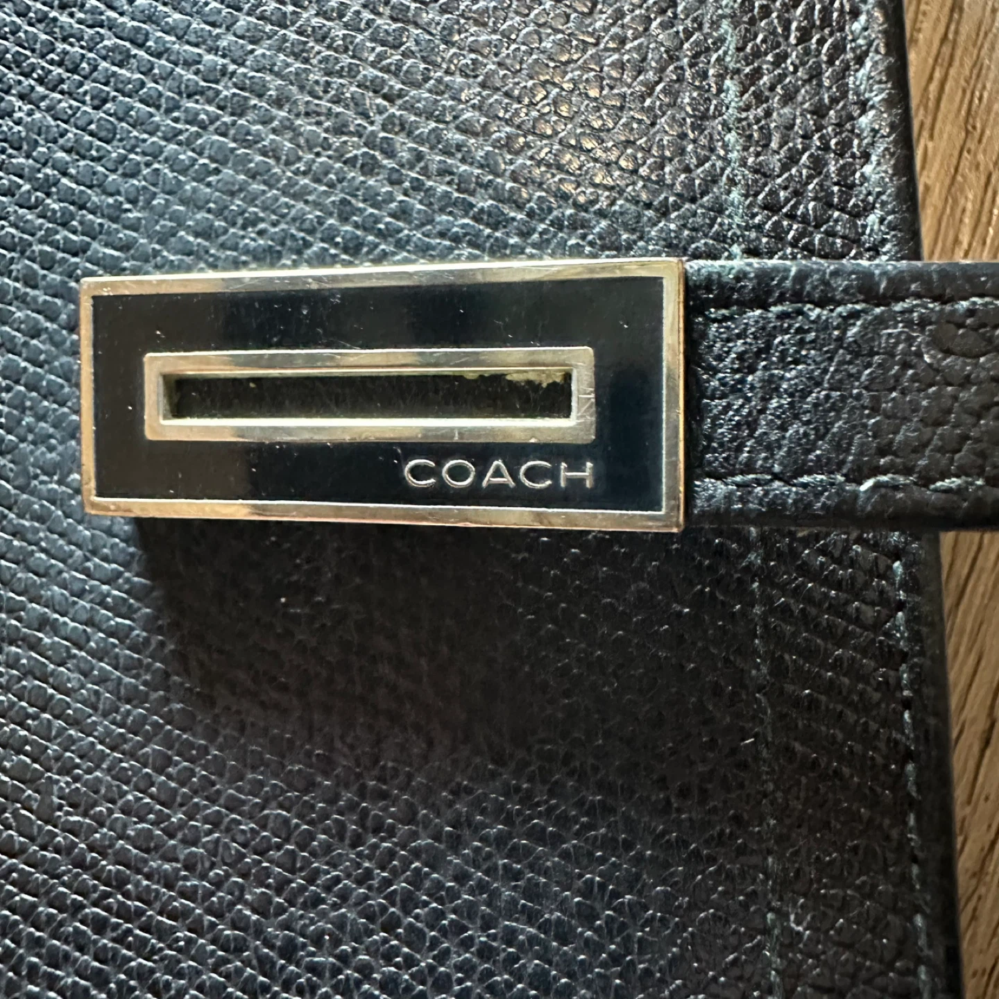 Coach Bifold Mad Mini Wallet Black Color Style 7830 RGN - photo 2