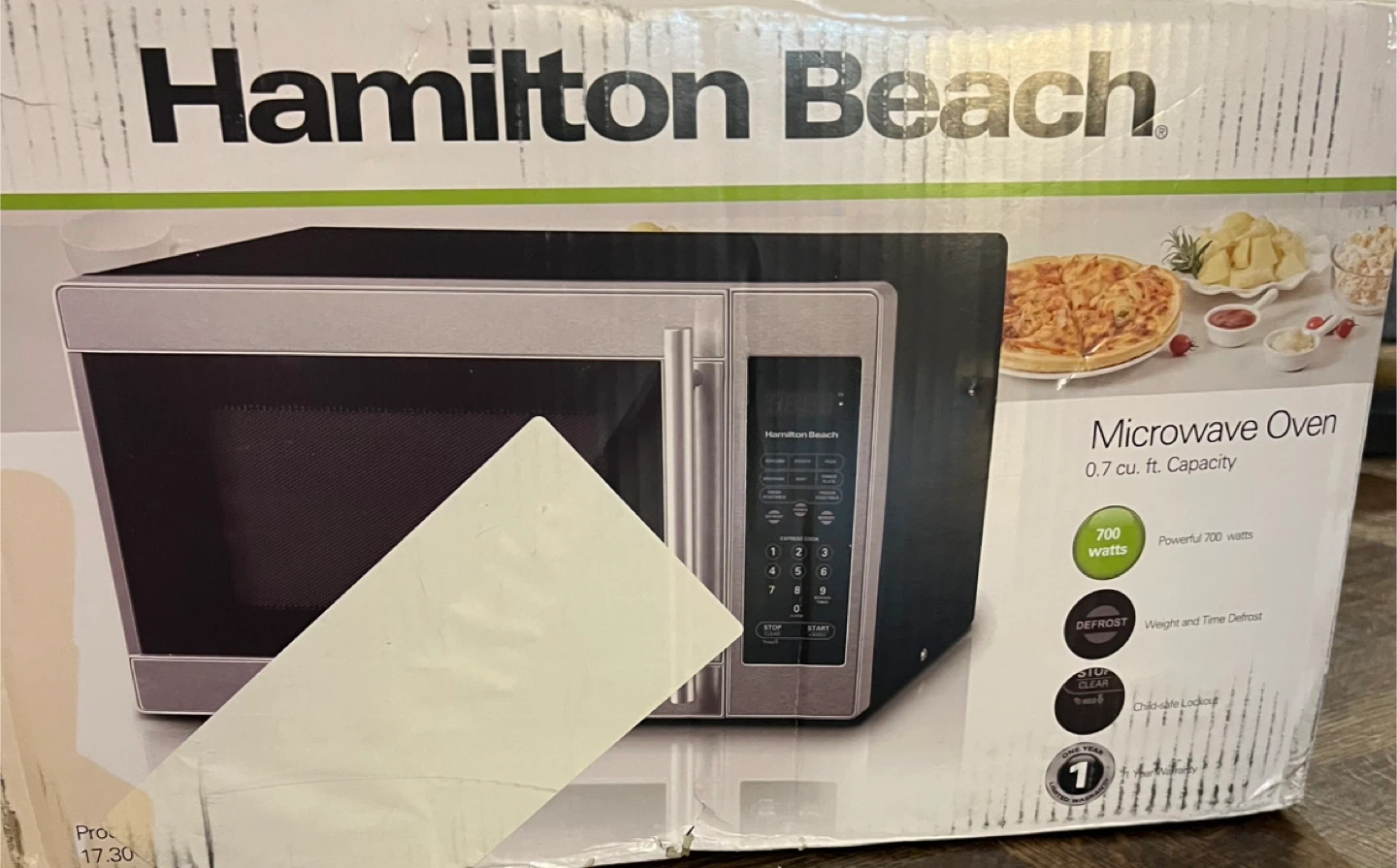 Hamilton Beach 0.7 cu. ft. Microwave Oven