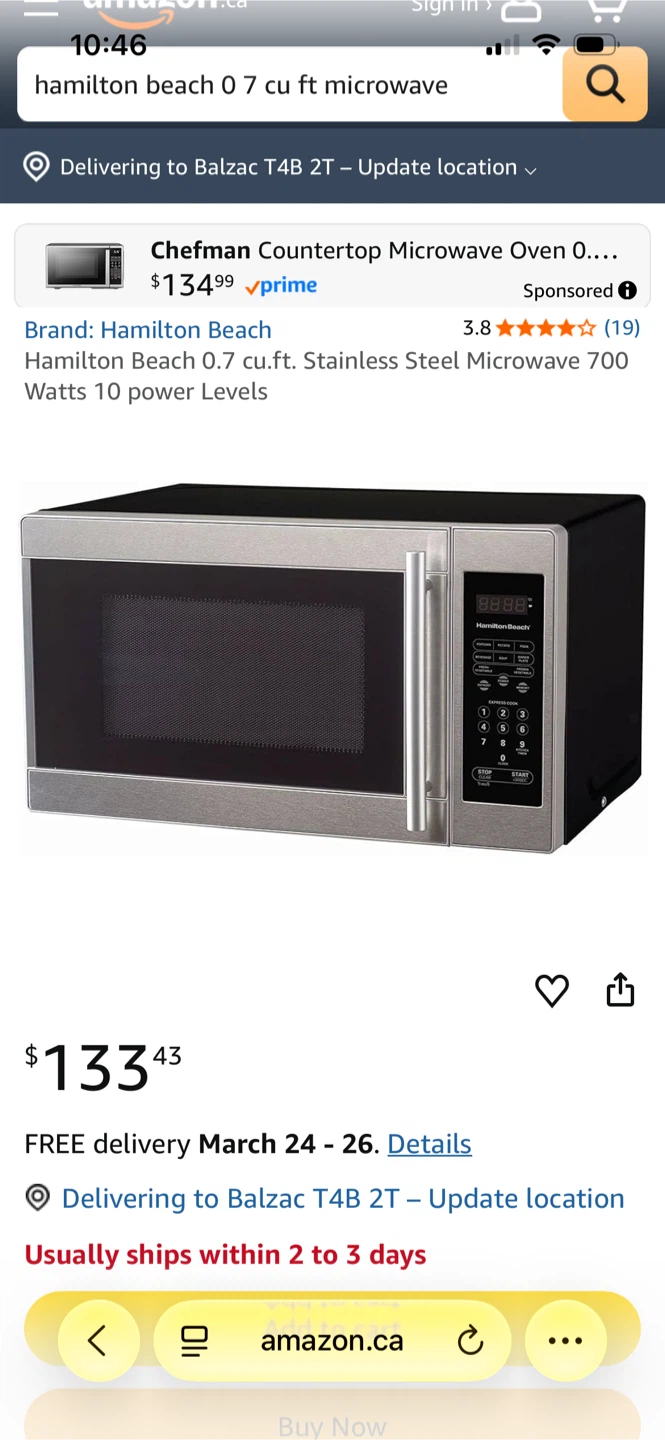Hamilton Beach 0.7 cu. ft. Microwave Oven - photo 5