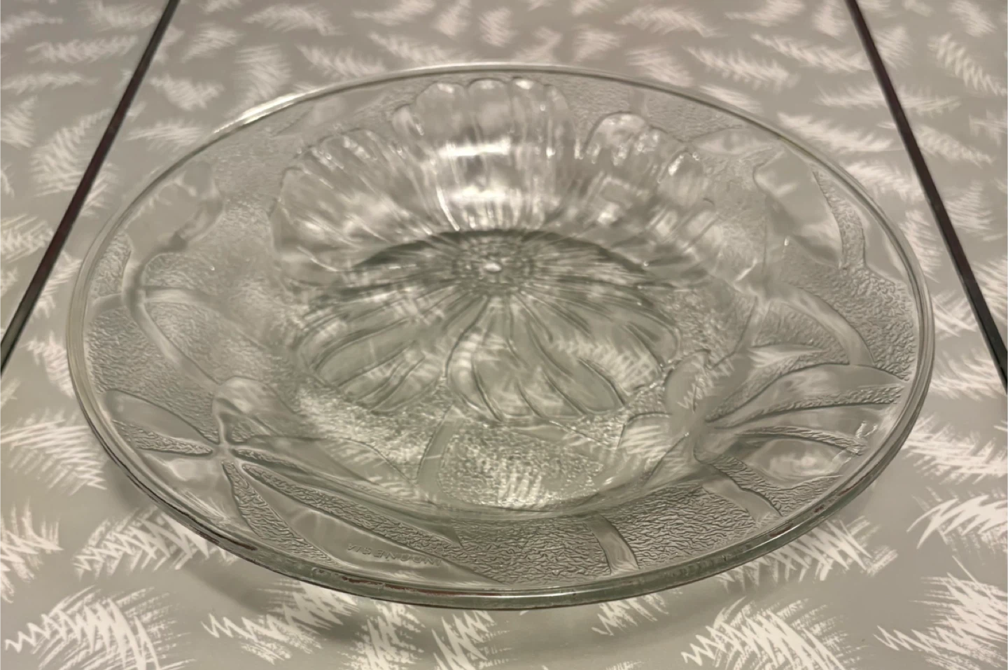 ✨✨Set of 6 Glass Bowls with Floral Design