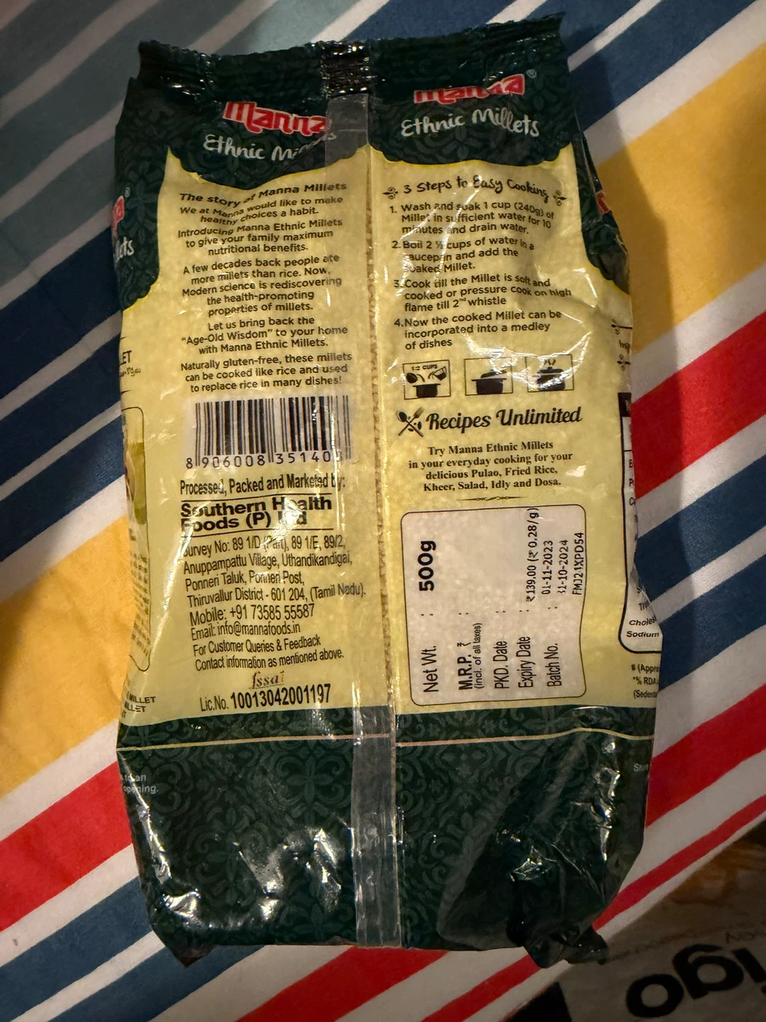 Foxtail Millet - 500g - photo 2