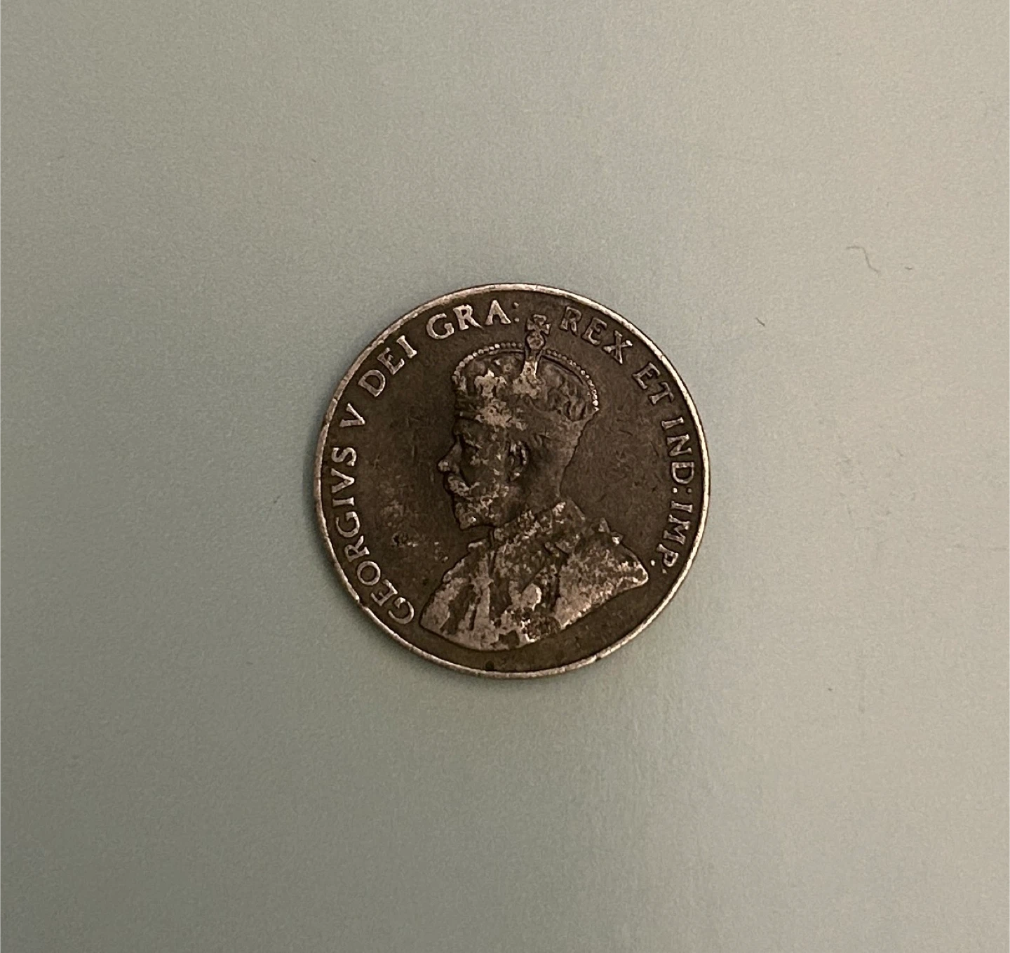 1930 Canada Five Cents Coin - photo 2