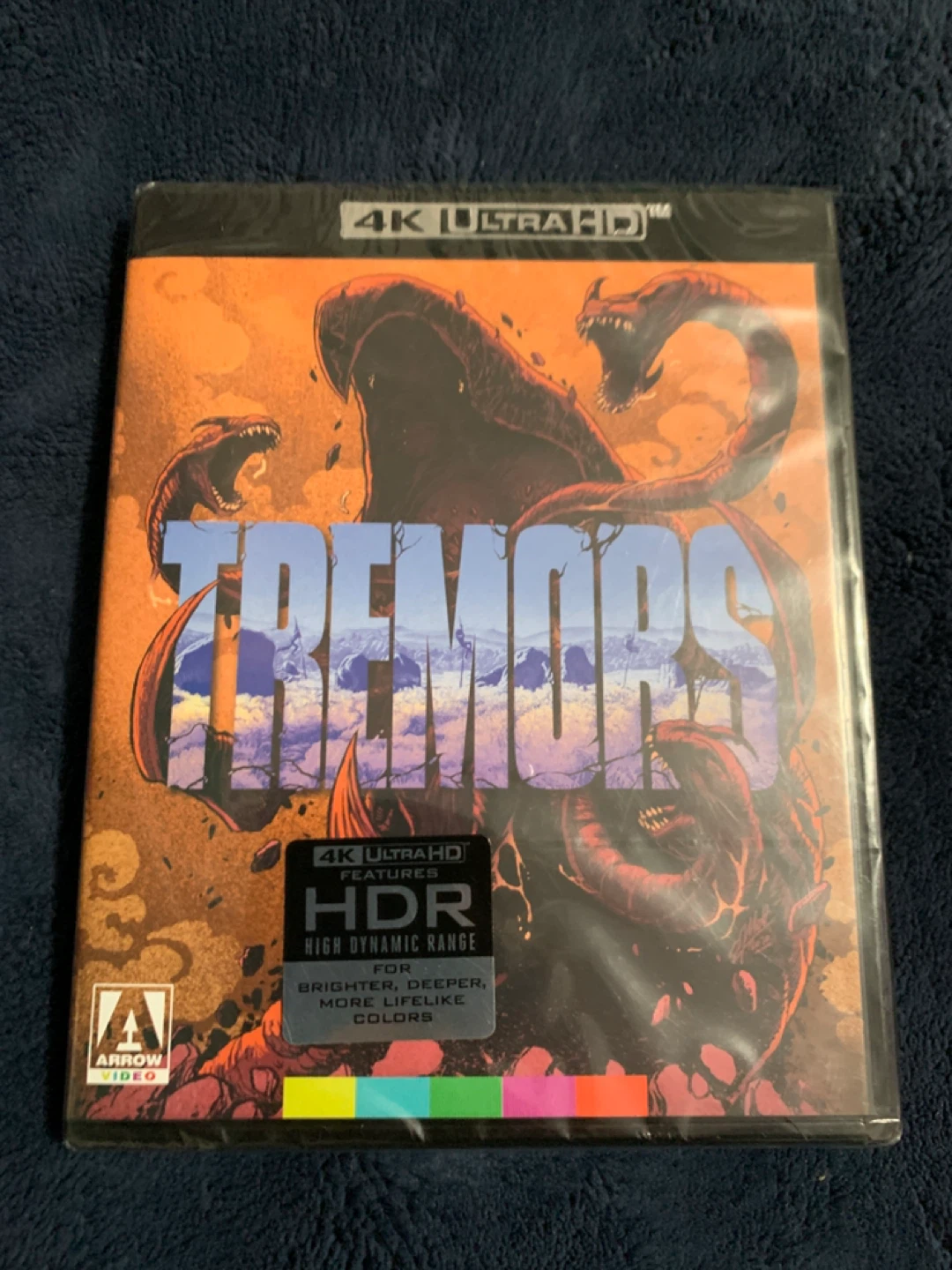 Sealed Tremors (Ultra HD, 1990) 4k UHD Arrow Video 2021
