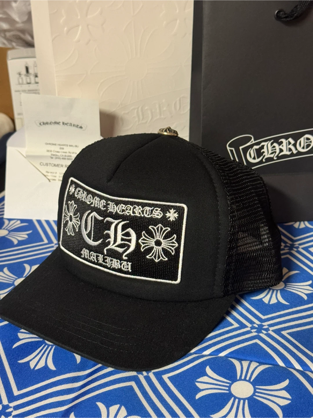 Chrome Hearts Malibu Trucker Hat