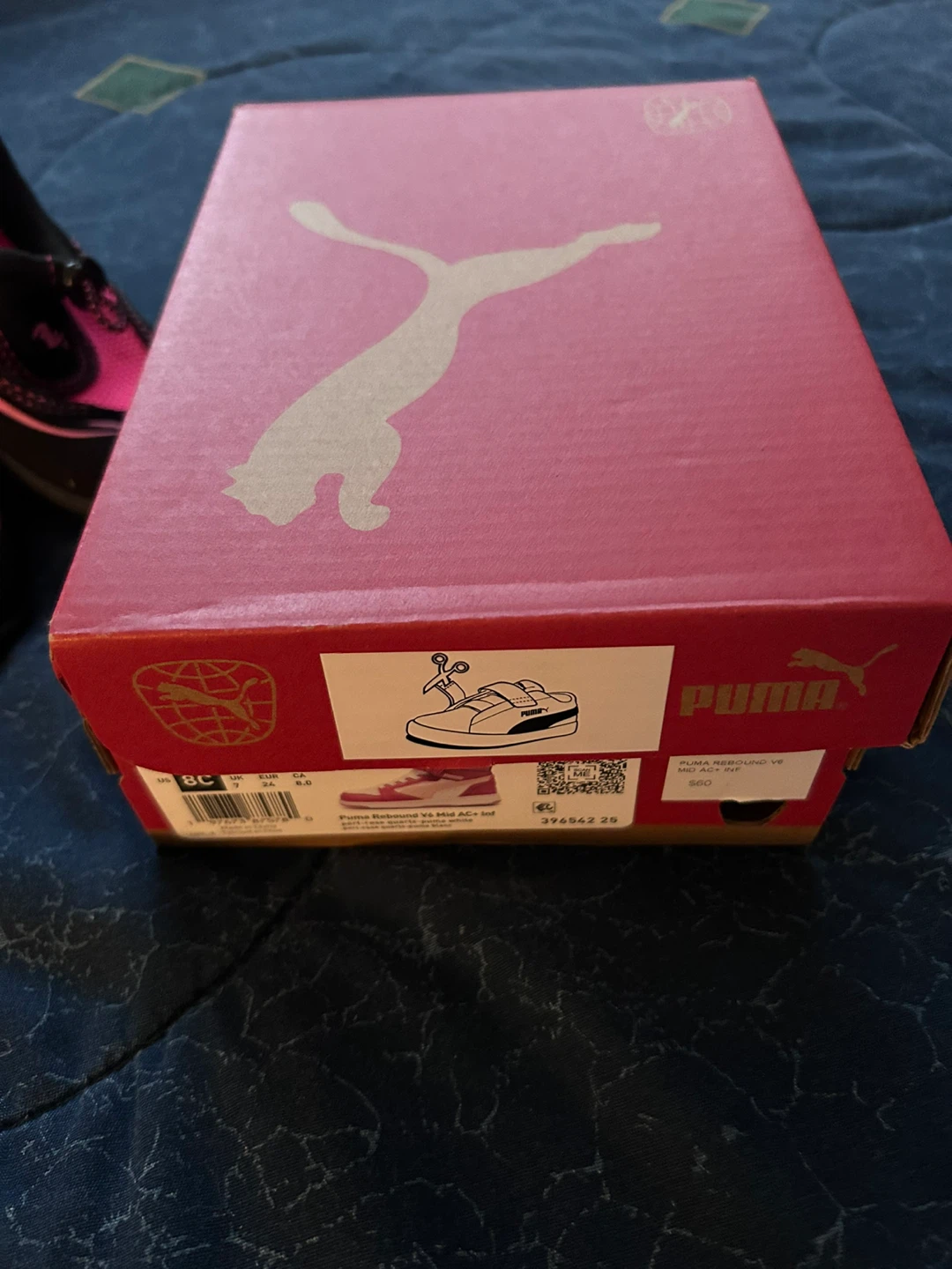 Puma Rebound V6 Mid AC+ Toddler Shoes - Size 8.5 - photo 2