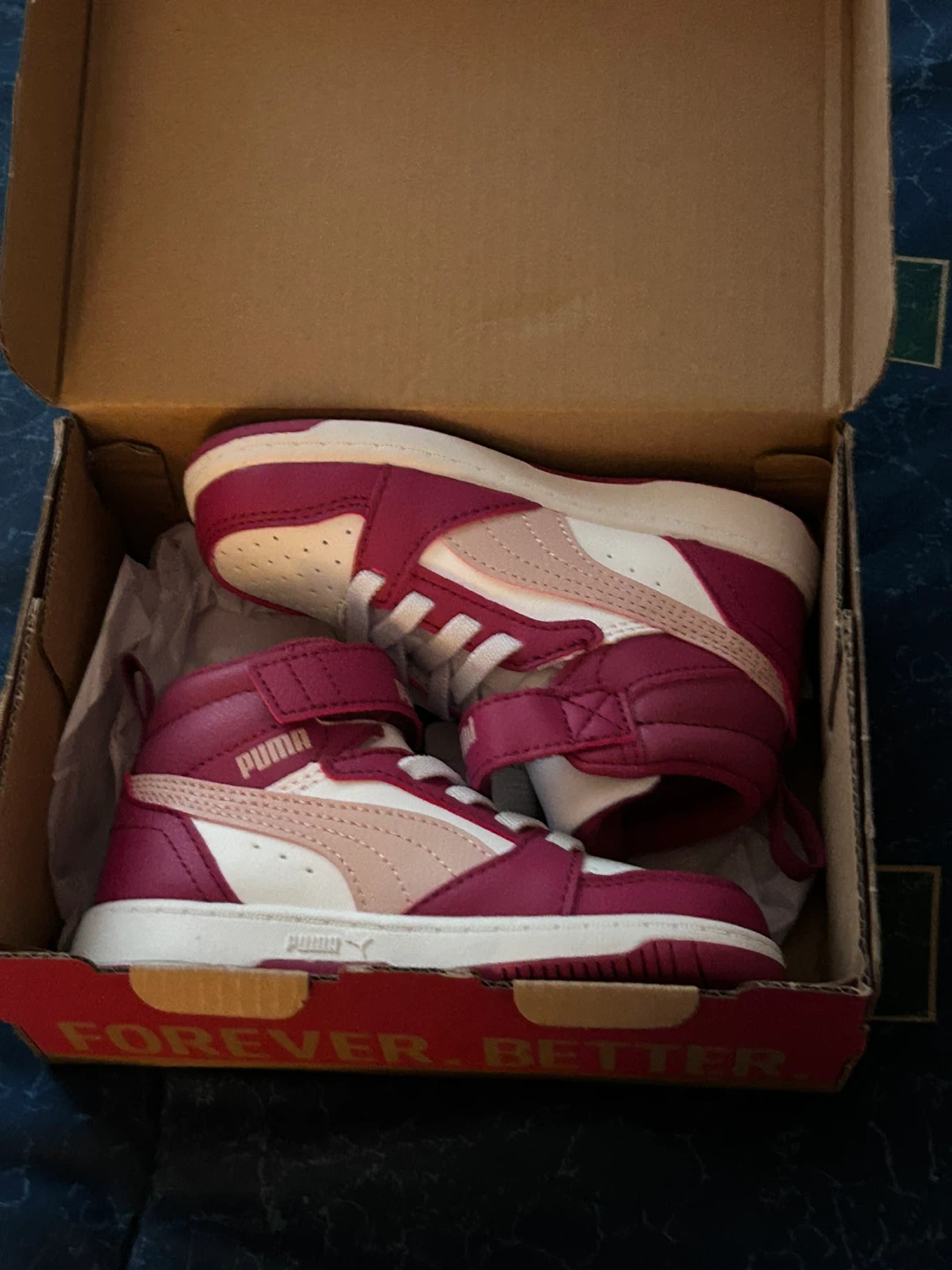 Puma Rebound V6 Mid AC+ Toddler Shoes - Size 8.5