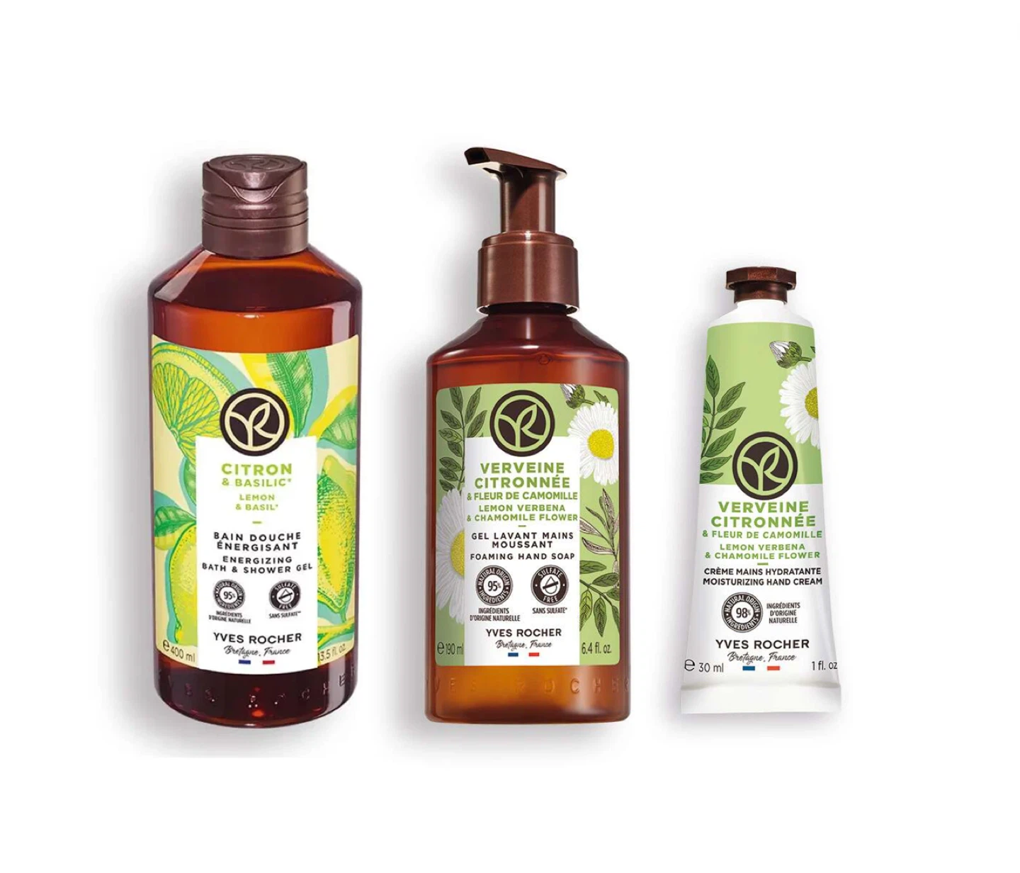 YVES ROCHER 3pcs Set