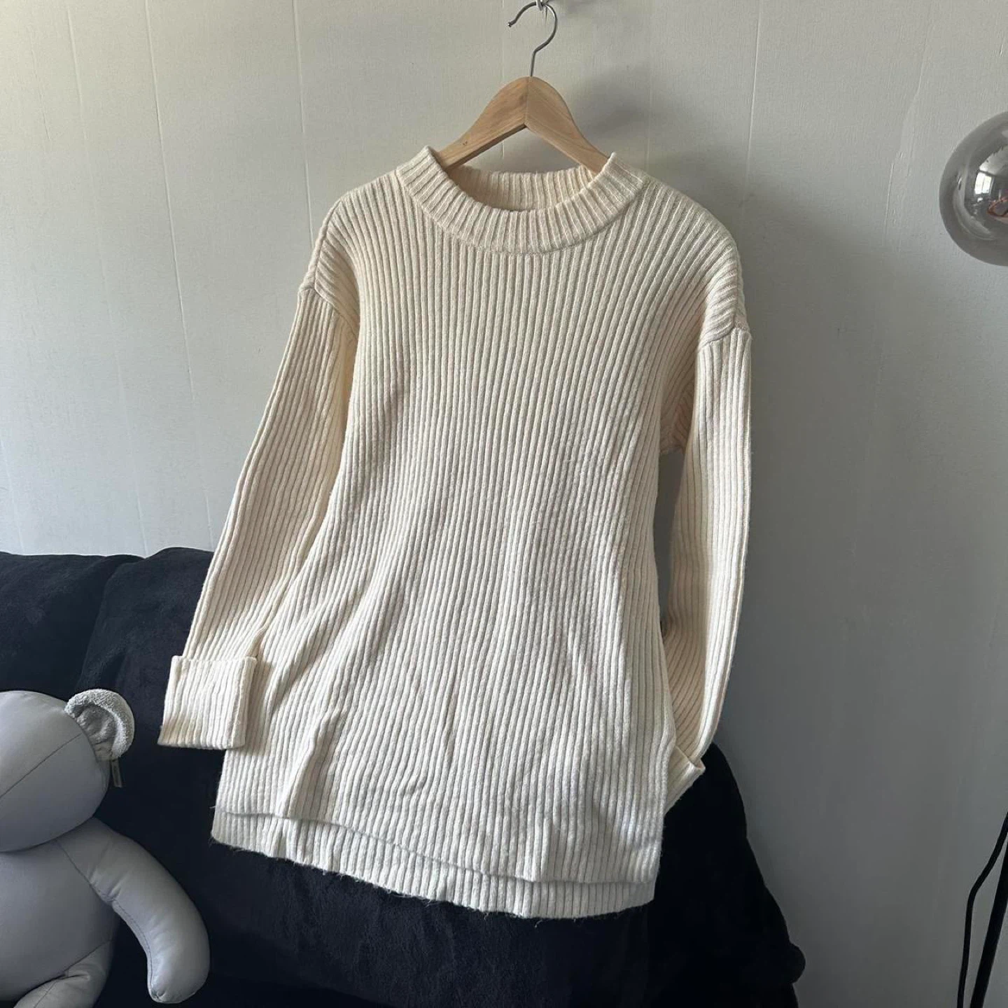 Ann Taylor Women's Cream and White Sweater - photo 2