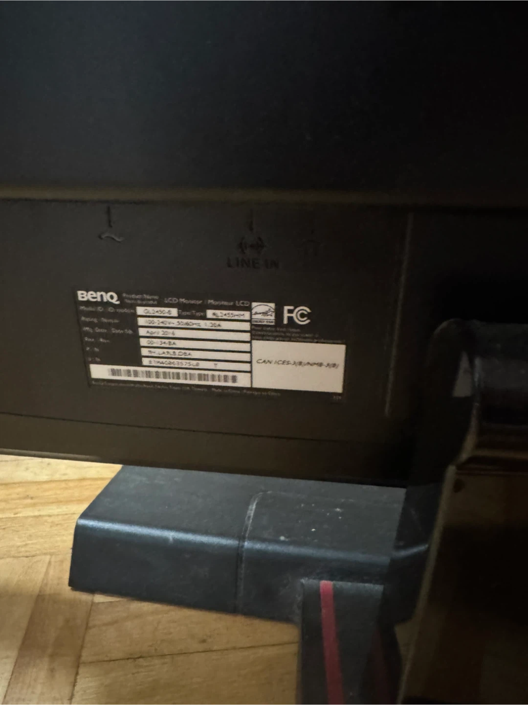 BenQ GL2450-B LCD Monitor - photo 3