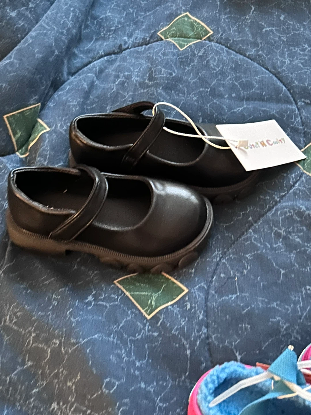 Little Straps Shoes Black Size 8 - photo 2