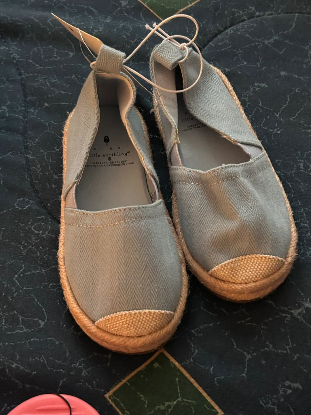 Little Earthling Espadrille Flats - Blue