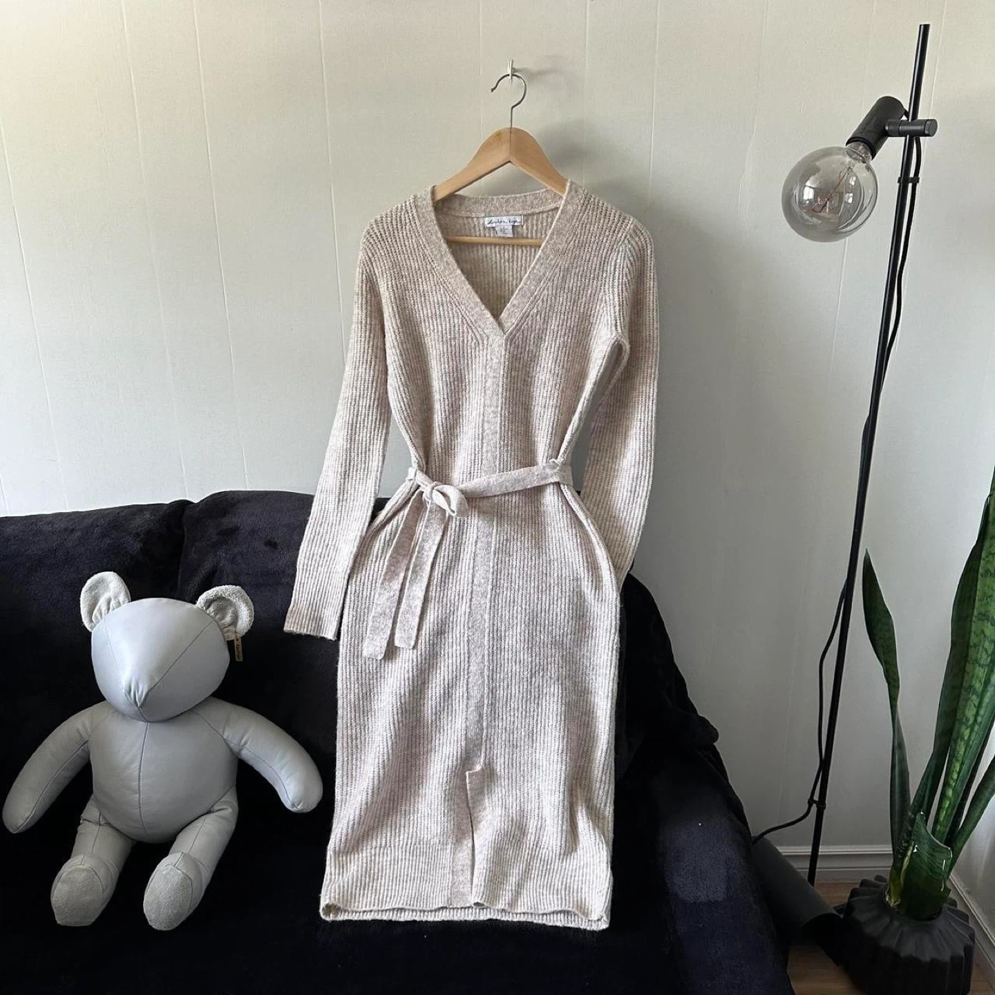 Women's Cream and Pink Dress - photo 3