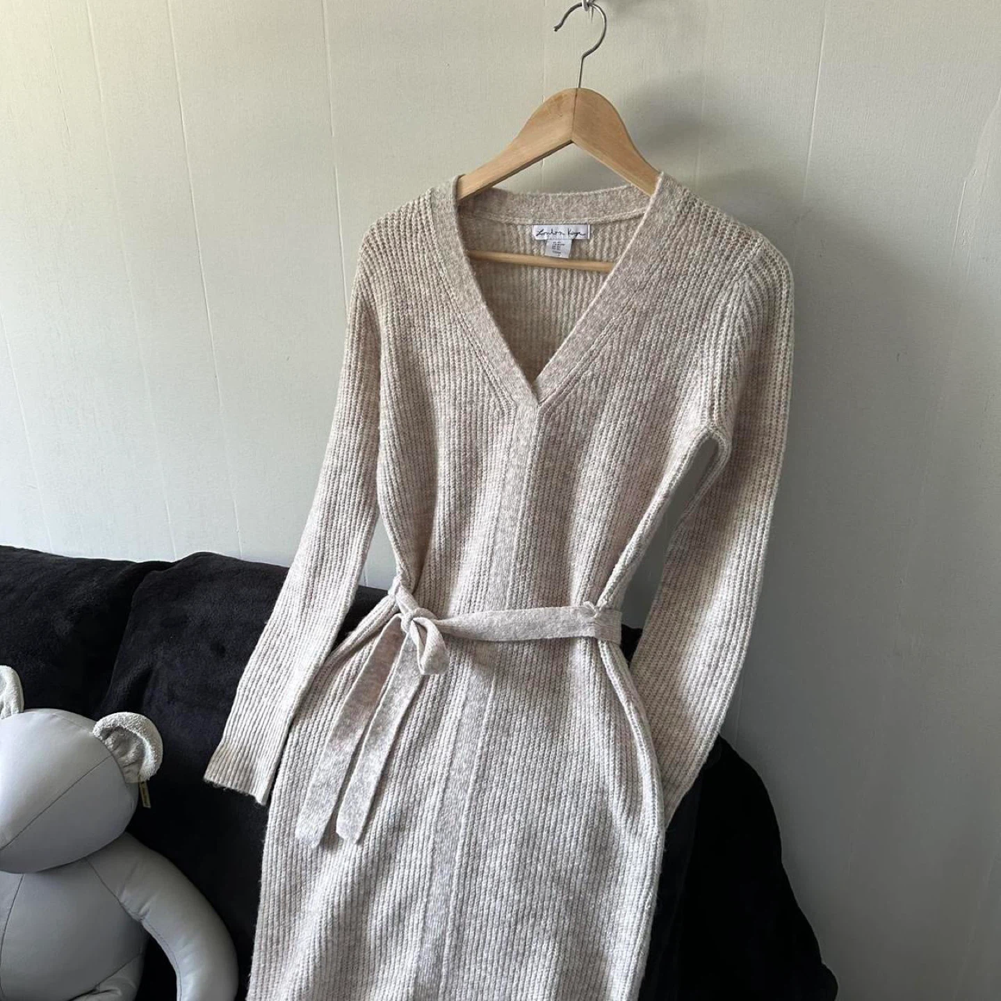 Women's Cream and Pink Dress - photo 5