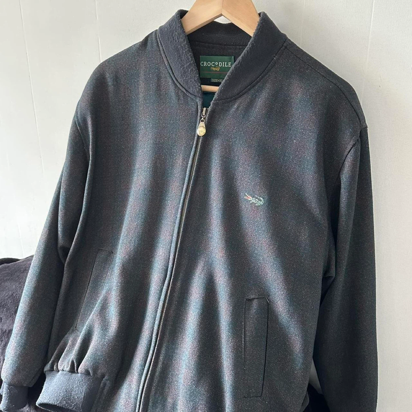 Dark green plaid bomber jacket - photo 5