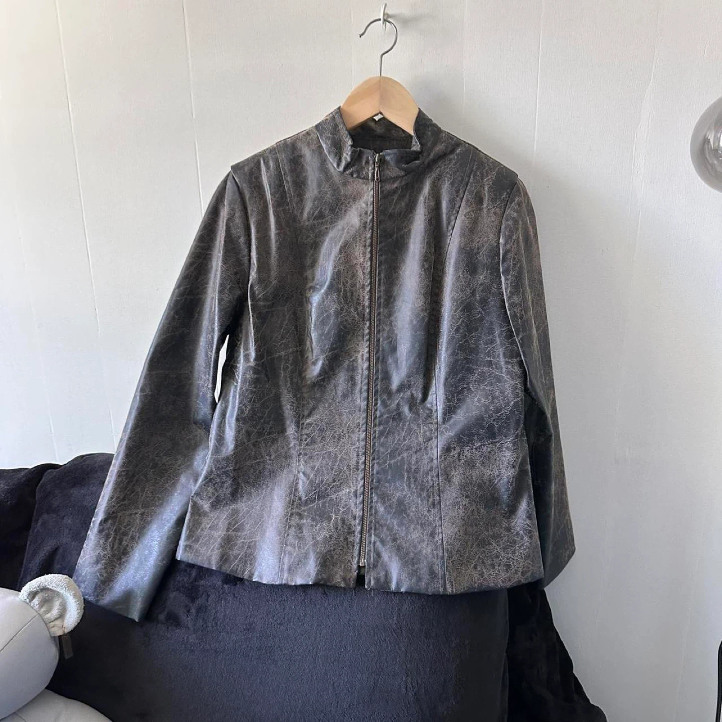 Women's Faux Leather Jacket