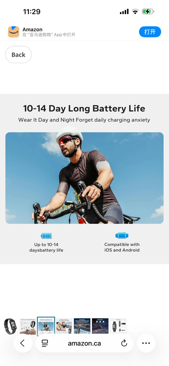 Fitness Smart Tracker with 24/7 Health Monitoring, - photo 3