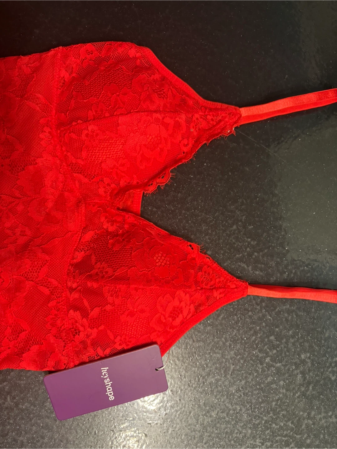 Heyshape Red Lace Bodysuit - Medium - photo 5