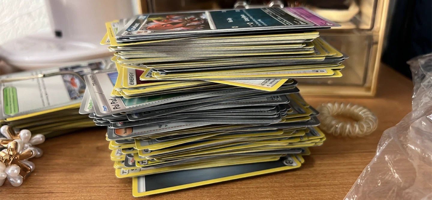 Bulk Pokemon training cards