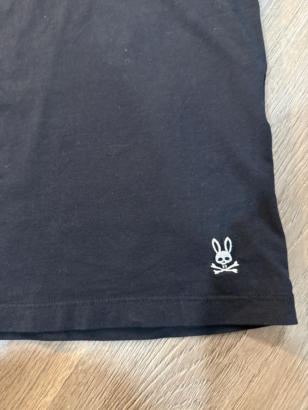 Psycho Bunny Black Cotton T-Shirt - Size M - photo 2
