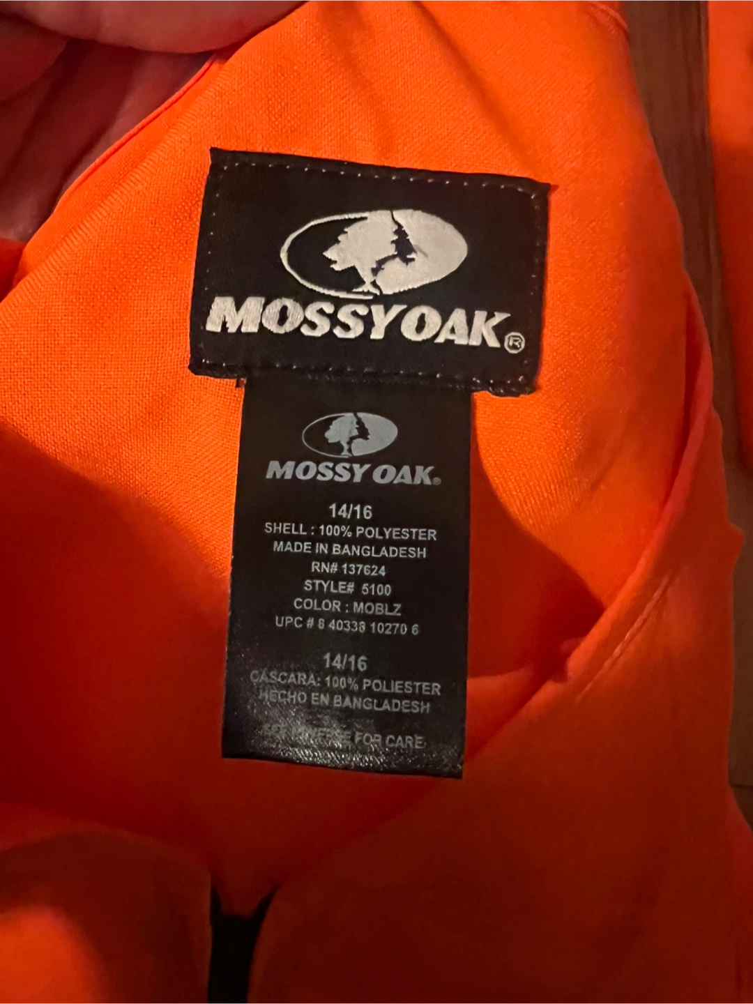 Mossy Oak Orange Hunting Vests - photo 4