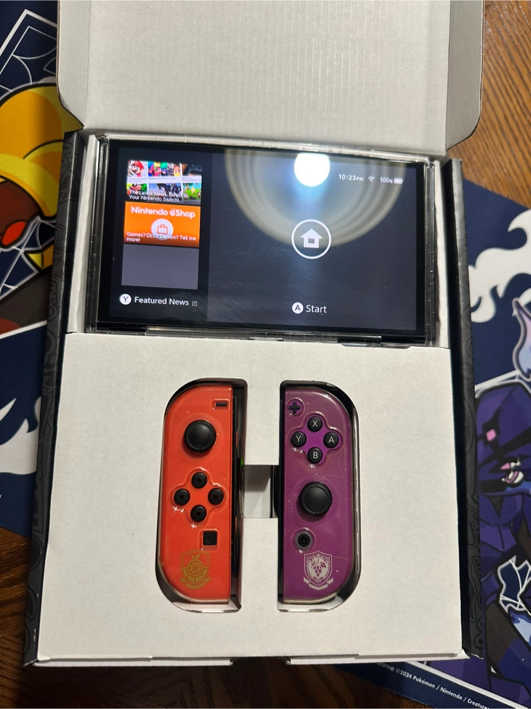 Nintendo Switch OLED Special Edition - Pokemon Scarlet & Violet - photo 2