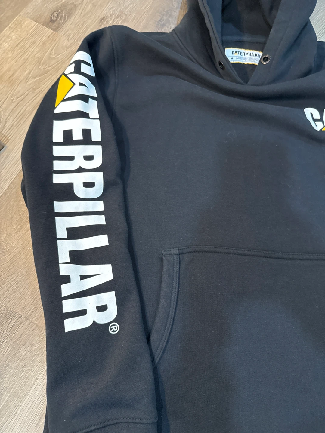 Caterpillar CAT Black Hoodie Size M - photo 2