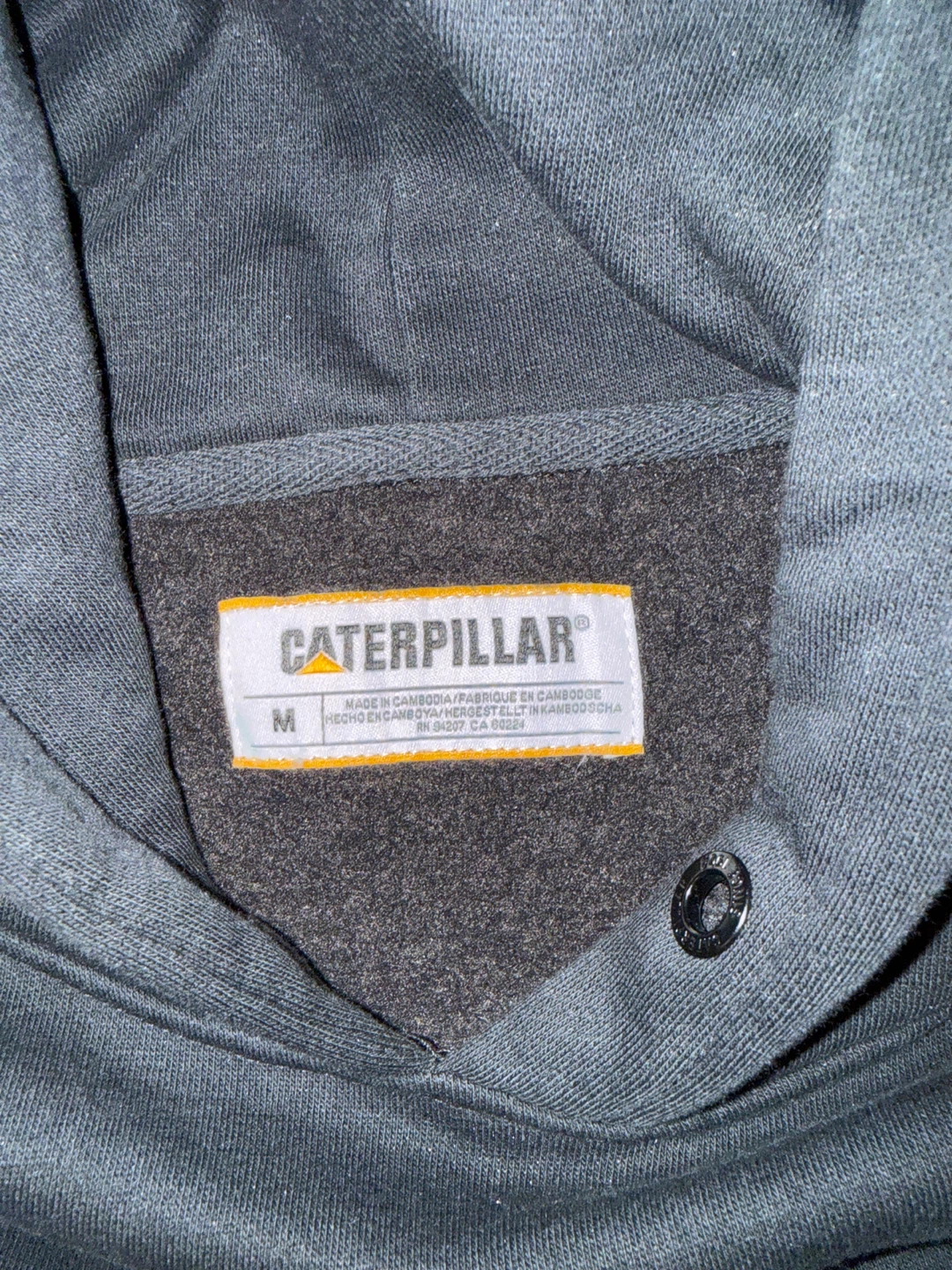 Caterpillar CAT Black Hoodie Size M - photo 4