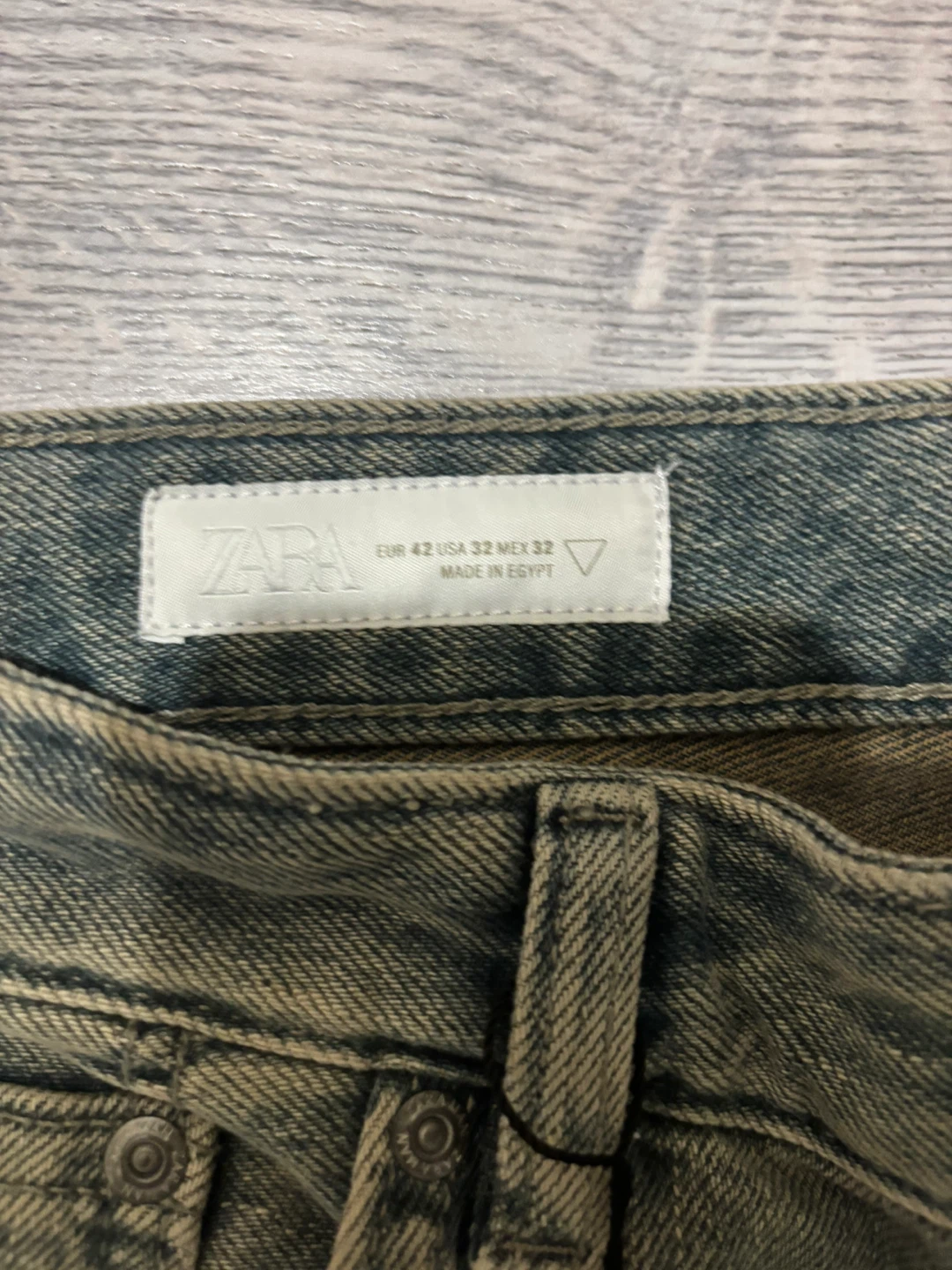 Zara Men's Wide Leg Jeans Size 42 - photo 4