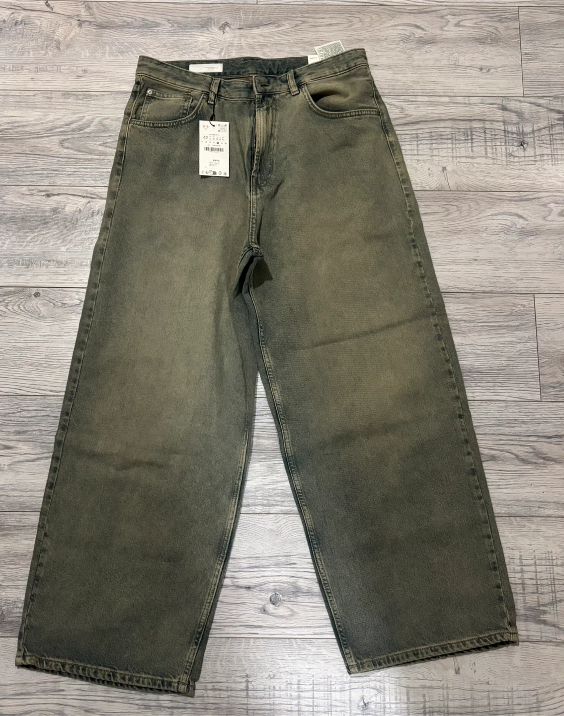 Zara Men's Wide Leg Jeans Size 42