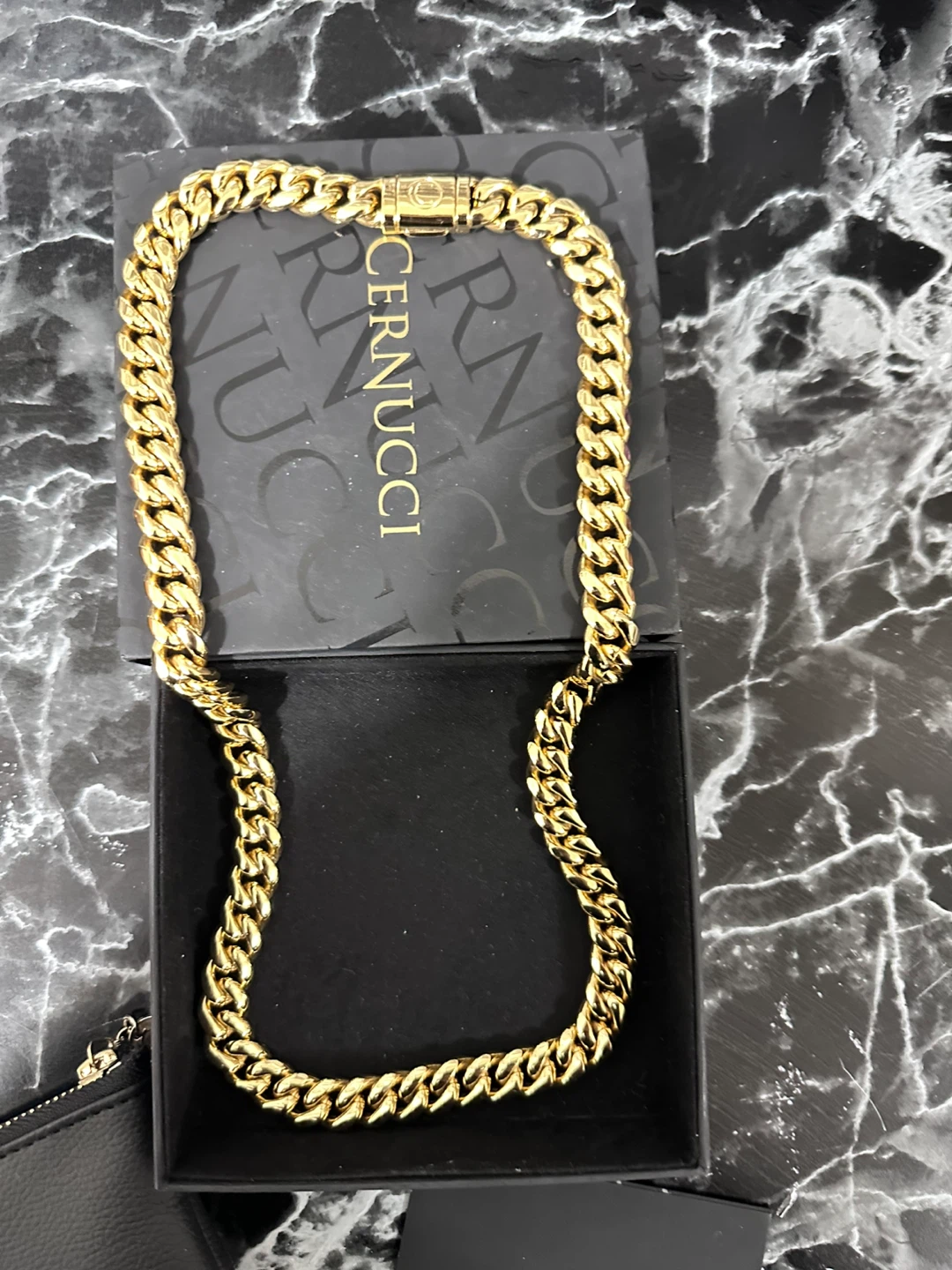 Cernucci gold plated Chain