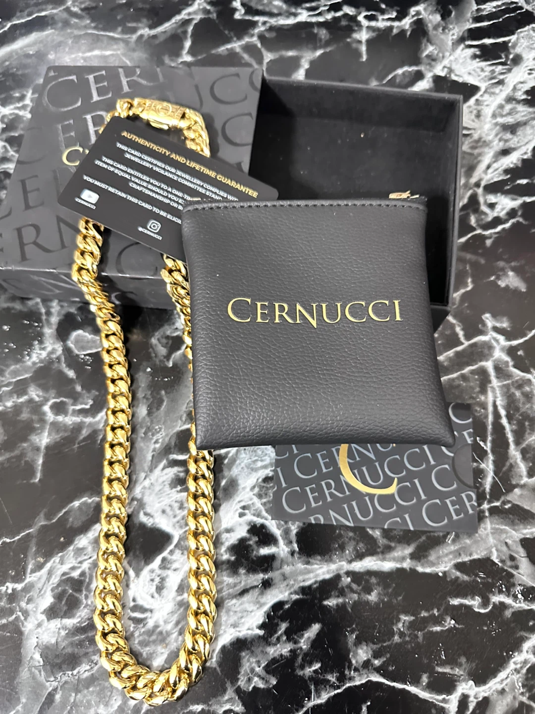 Cernucci gold plated Chain - photo 2