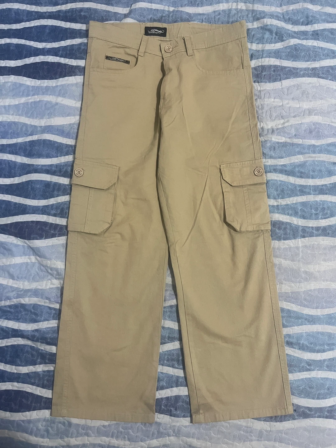 Ed Hardy Beige Cargo Pants Men’s Size 30