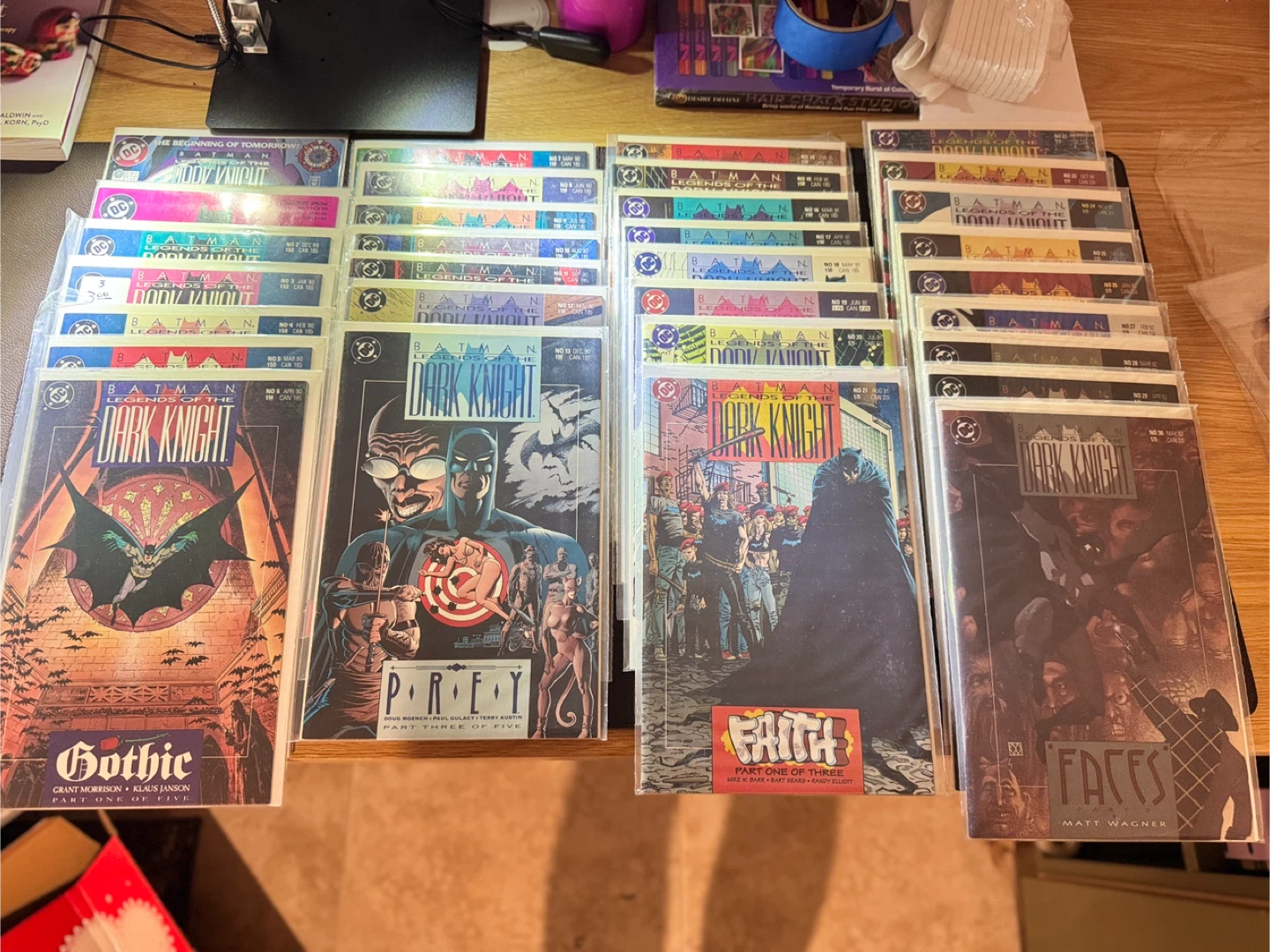 Collection of Batman: Legends of the Dark Knight Comic Books