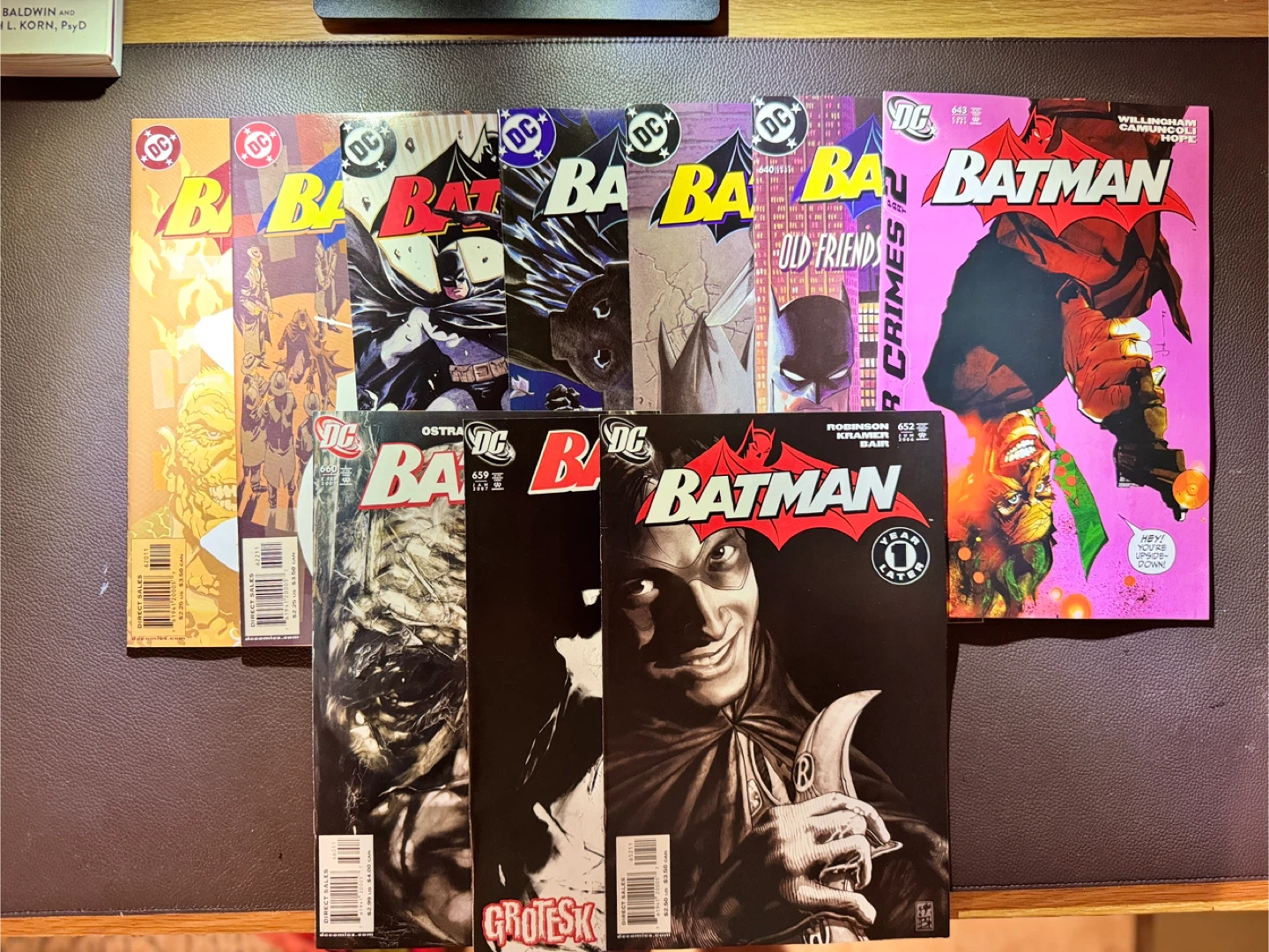 Collection of Batman and Detective Comics (1980s-2000s)