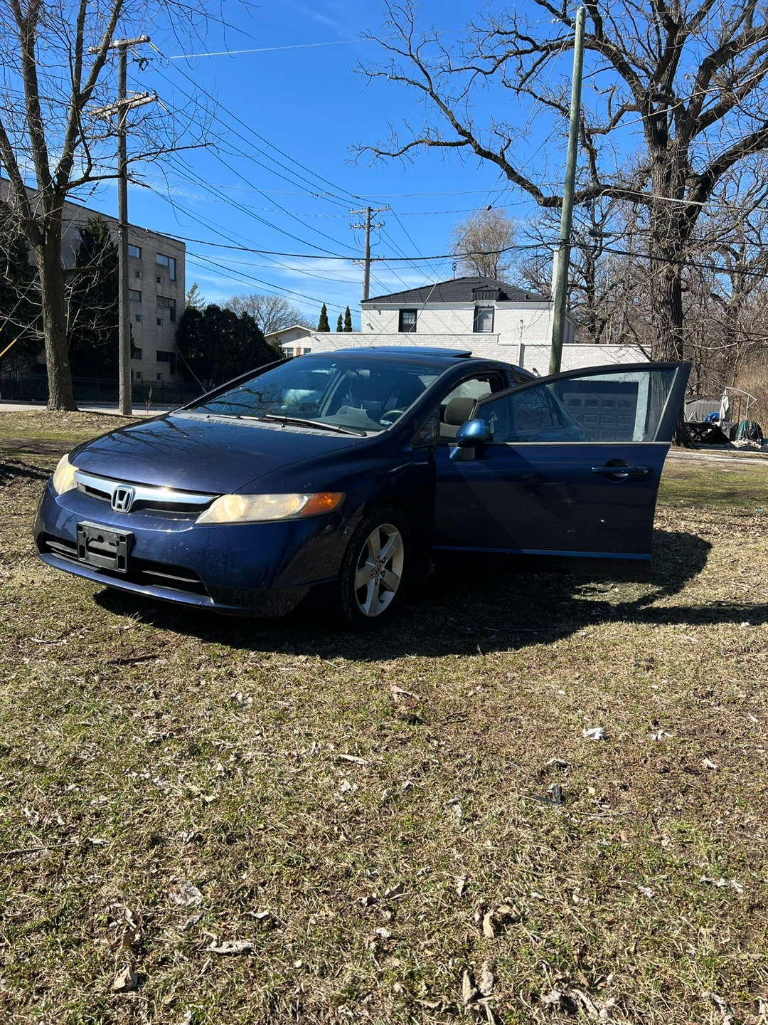 2006 Honda Civic Sedan - Sunroof - Blue