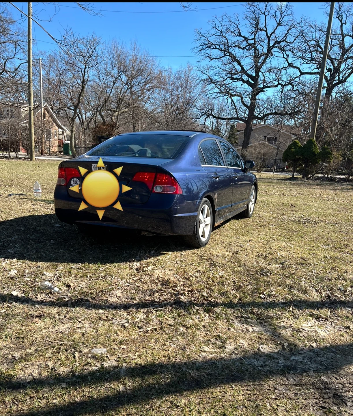 2006 Honda Civic Sedan - Sunroof - Blue - photo 2