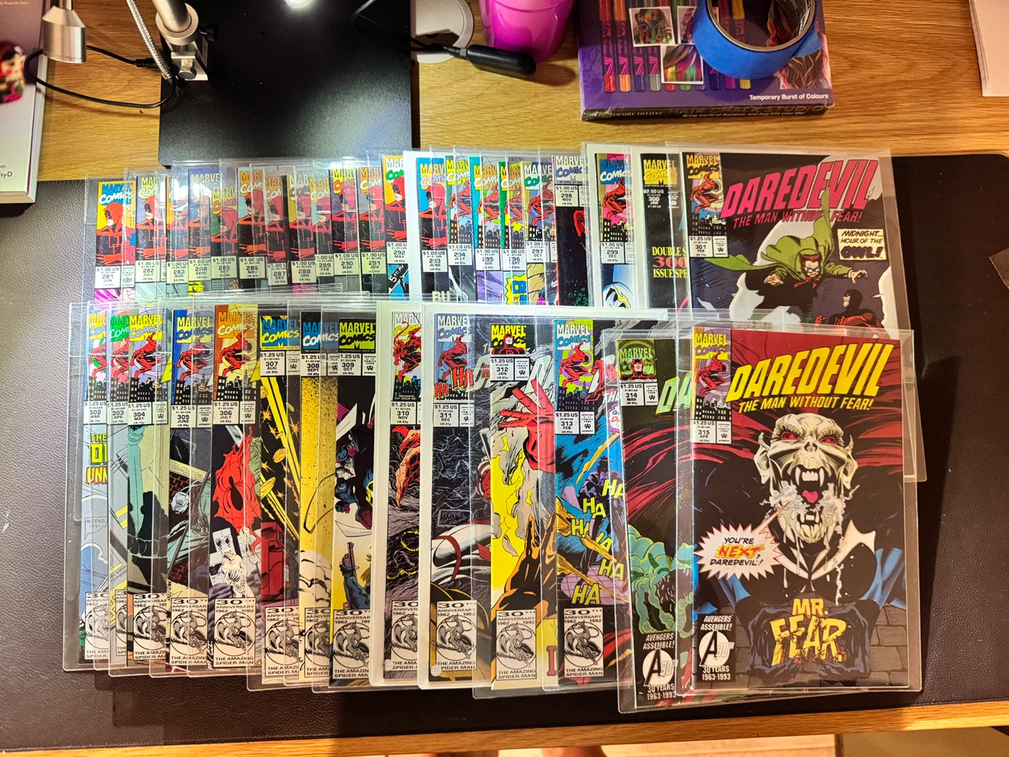 Marvel Comics Daredevil Comic Book Collection