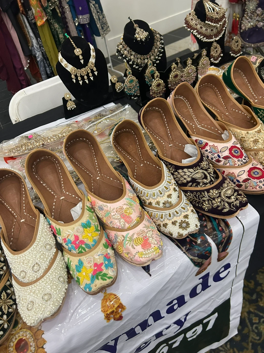 Embroidered Jutti Shoes